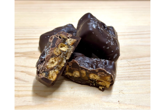 Salted Pretzel Toffee